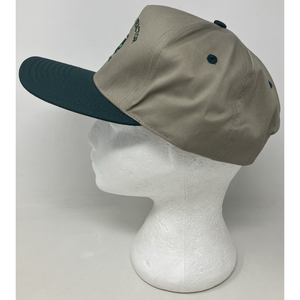 Vintage John Deere Old Reliable Tractor Bowman N.D. Embroidered Snapback Hat - Picture 2 of 7